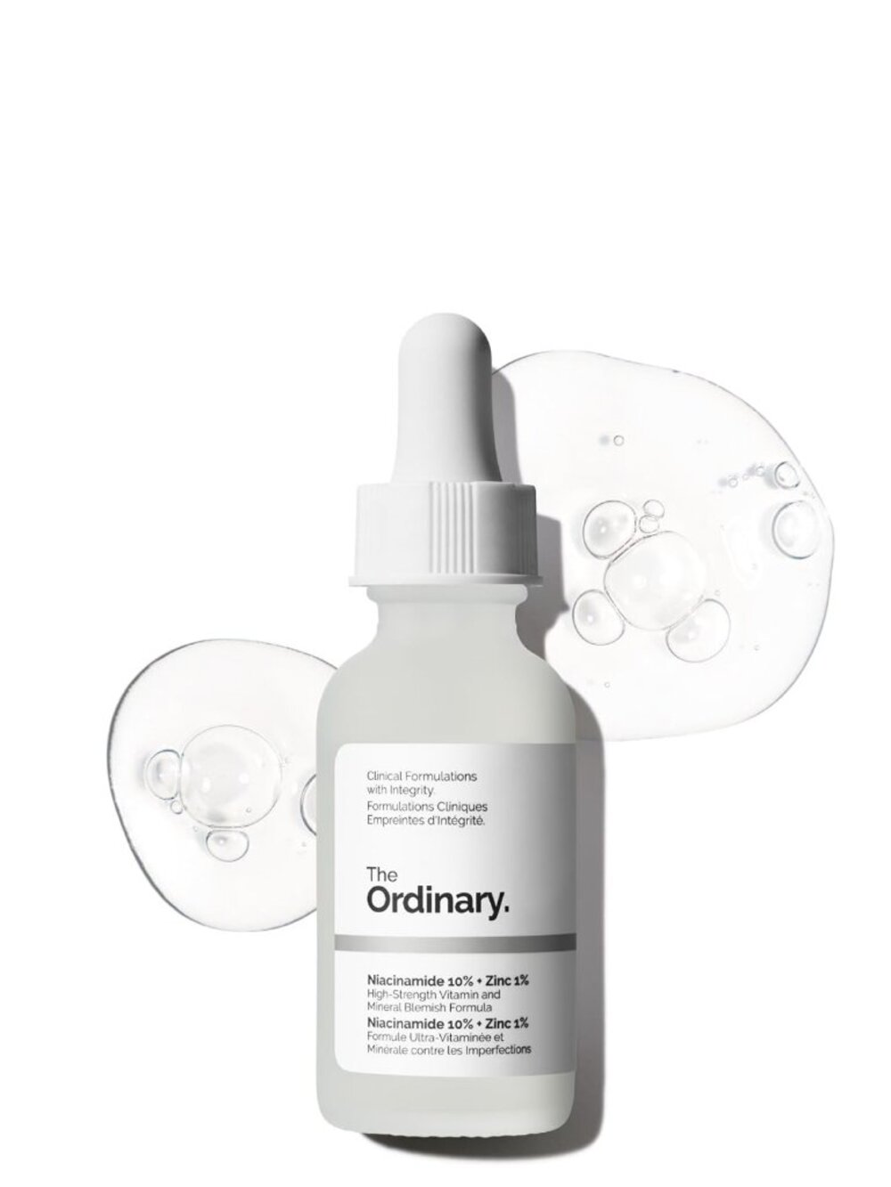 The Ordinary Niacinamide 10% + Zinc 1%, Smoothing Serum for Blemish-Prone Skin